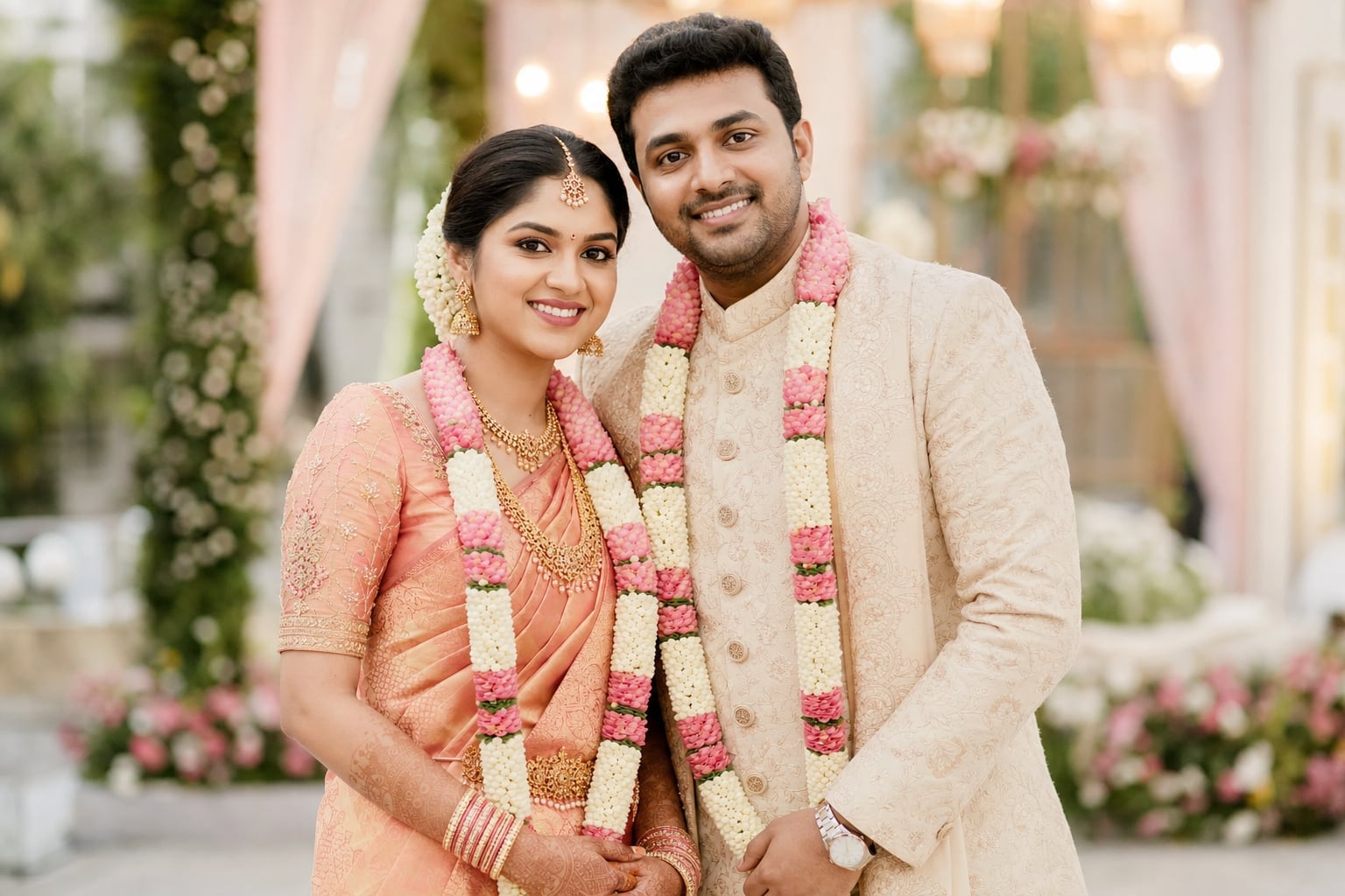 Smart Couple matrimony success story - Praveen & Sneha